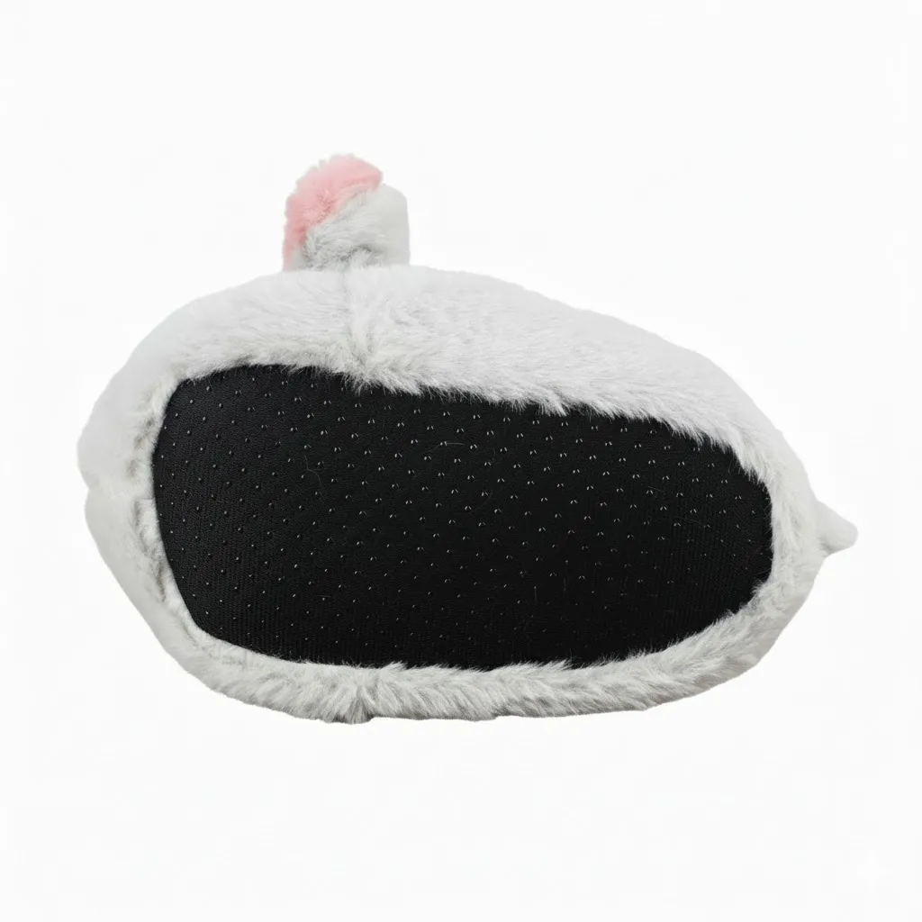 Kids Animal Slippers – Non-Slip Sole Non-slip sole of cute 3D mouse animal indoor slippers for kids