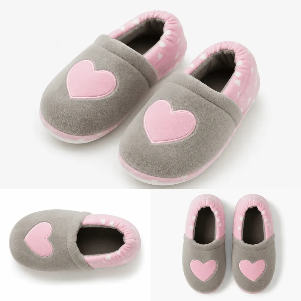Girls’ Plush Slippers Elasticated Opening & Fit Review – UT-CS1001
