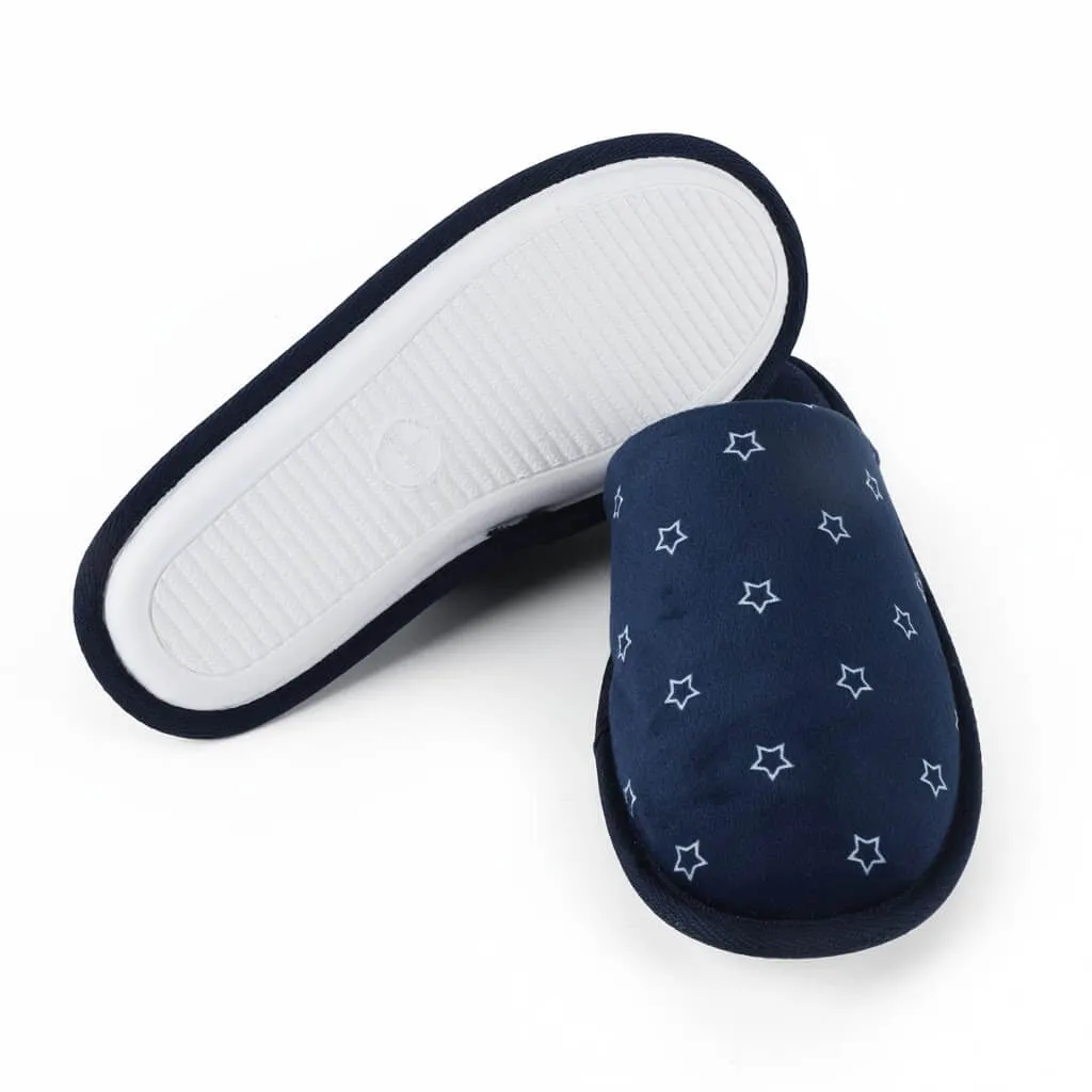 Navy Star Slipper Mules Sole – UT-WS1019 outsole grip design for indoor use Navy Star Slipper Mules