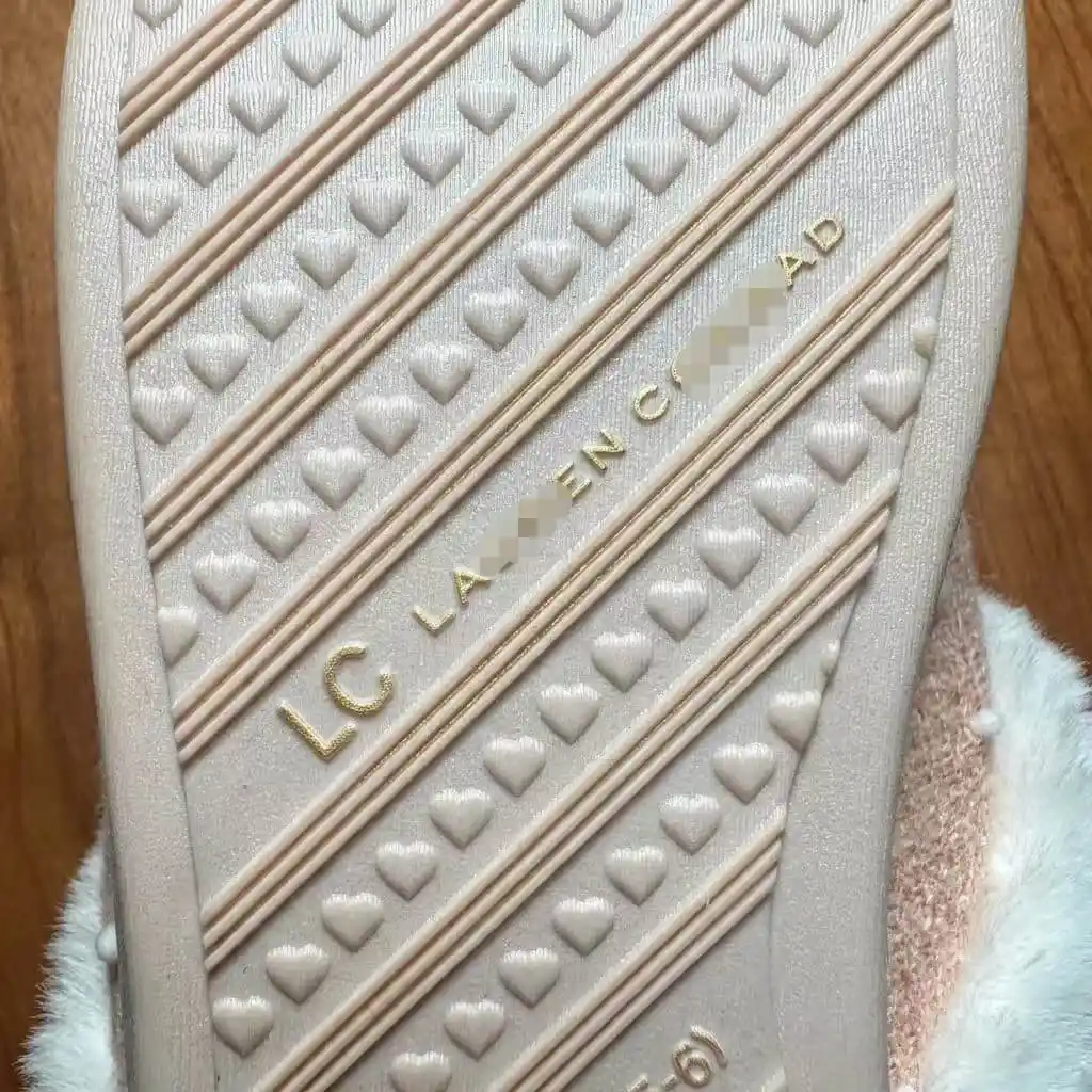 Private Label Indoor Slippers Outsole Detail